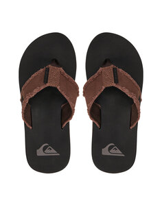 Шлепанцы Quiksilver Ctk0, коричневый/черный