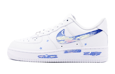 Кроссовки Nike Air Force 1 Skateboard Shoes Men Low-Top Blue