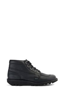 Kick Hi черные туфли Kickers, черный