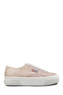 Спортивная обувь Nym на платформе lame 2740 Superga, бежевый