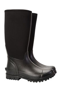 Длинные мужские резиновые сапоги из неопрена Mountain Warehouse, черный