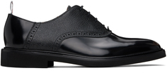 Черные оксфорды с седлом Thom Browne