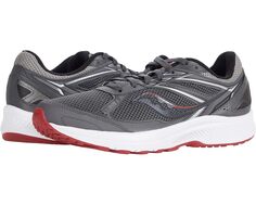 Кроссовки Saucony Cohesion 14, цвет Charcoal/Red