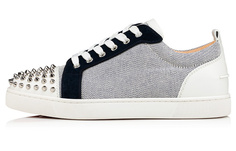 Кроссовки Christian Louboutin Skateboarding Men, серый/черный/белый