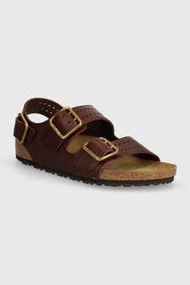 Кожаные сандалии Milano Bold Gap Birkenstock, коричневый