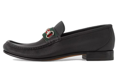 Ботинки GUCCI Horsebit Loafers Black