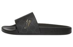 Сандалии GUCCI Slide Gg Supreme Tigers