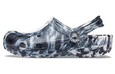 Сандалии Crocs Beach Marble Unisex Black White Sandals Black White