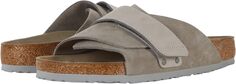 Сандалии Birkenstock Kyoto - Suede, цвет Stone Coin Suede