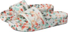 Сандалии Hunter Bloom Foam Marble Slide, белый