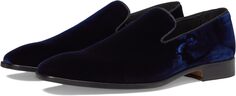 Лоферы Massimo Matteo Italian Velvet Slip-On, синий