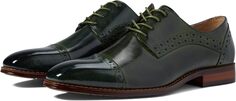 Оксфорды Stacy Adams Garrett Cap Toe Oxford, цвет Olive