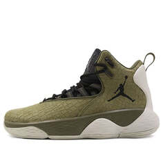 Кроссовки super.fly mvp pf Air Jordan, зеленый