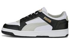 Кроссовки Puma Rebound Skateboarding Unisex, белый/черный/светло-серый