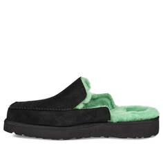 Модные сандалии блок слайд тапочки Ugg, серый
