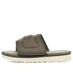 Модные сандалии дюна спортивные тапочки Ugg, зеленый