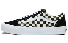 Кроссовки Vans Vault Ua Og Old Skool Lx Checkerboard Black