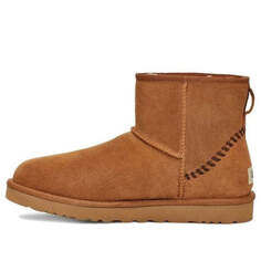 Зимние ботинки классические мини-деко замшевые ботинки Ugg, коричневый