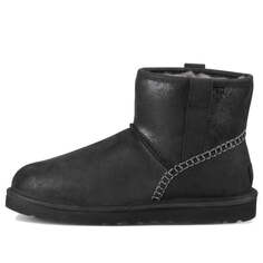 Зимние ботинки Австралия классика мини стежок Ugg, черный