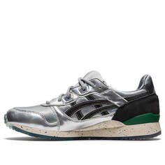 Кроссовки сто% x sneakerlah x gel lyte 3 Asics, серебряный