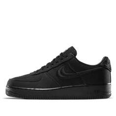 Кроссовки x stussy air force 1 low Nike, черный