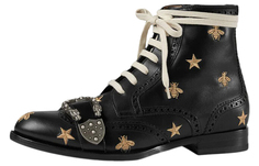 Мужские ботинки Gucci Queercore, черный