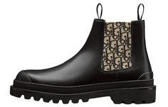 Мужские ботинки челси Dior Explorer, черный/бежевый