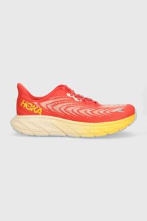 Кроссовки Hoka 6, красный/желтый