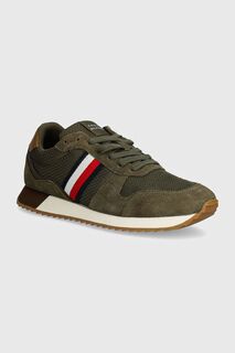 Кроссовки RUNNER EVO MIX BLOCK Tommy Hilfiger, зеленый