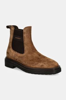 Замшевые ботинки челси Boggar Gant, коричневый