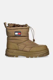 Зимние ботинки TJM SNOW BOOT Tommy Jeans, зеленый