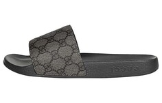 Сандалии GUCCI Slide Grey Sandals Monogram