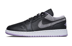 Кроссовки Air Jordan 1 Low с узором «гусиные лапки» (GS)