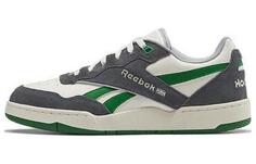 Кроссовки Reebok BB 4000 Vintage Basketball Unisex, белый/серый/зеленый