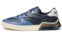 Кроссовки COACH Skateboard Shoes Men Low-Top Midnight Blue