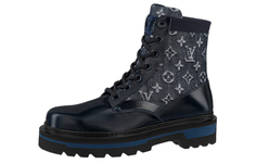 Мужские ботинки Louis Vuitton Ranger, черный/синий