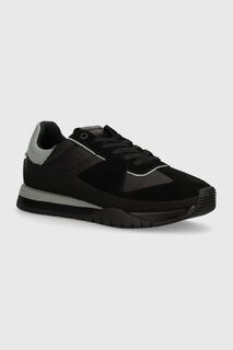 Кроссовки LOW TOP LACE UP MIX Calvin Klein, черный