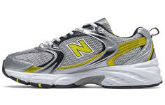 Кроссовки унисекс New Balance 530, серебристый / желтый