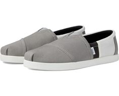Лоферы TOMS Alpargata Forward Espadrille, цвет Cement Color-Block Canvas