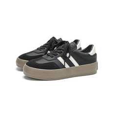 Кеды Forever 21 Skateboarding Shoes Unisex Low-top, черный