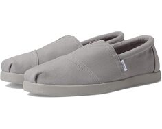 Лоферы TOMS Alpargata Forward Espadrille, цвет Drizzle Grey Recycled Cotton Canvas
