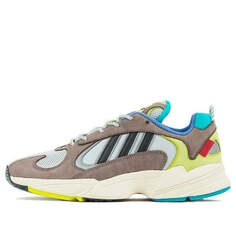 Массивные кеды invincible x yung 1 Adidas, коричневый