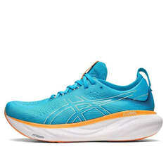 Кроссовки гель нимбус 25 ширина Asics, желтый