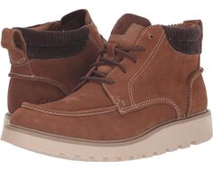 Ботинки Clarks Barnes Mid, цвет Cola Suede 1