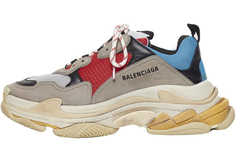 Кроссовки Balenciaga Triple S Blue Red 2018