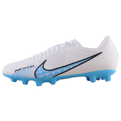 Бутсы мужские Nike Air Zoom Vapor 15 Academy HG белые синие, Белый