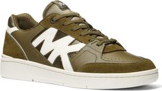 Кроссовки Michael Kors Rebel Lace Up, оливковый