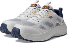 Кроссовки SKECHERS Work Transporter Lite Comp Toe, серый