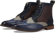 Ботинки Stacy Adams Finnegan Wing Tip Boot, цвет Navy Multi