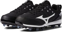 Кроссовки Mizuno Ambition 2 TPU Low Molded Baseball Cleat, цвет Black/White